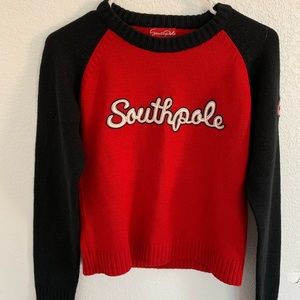 Old school red and black South Pole long sleeve